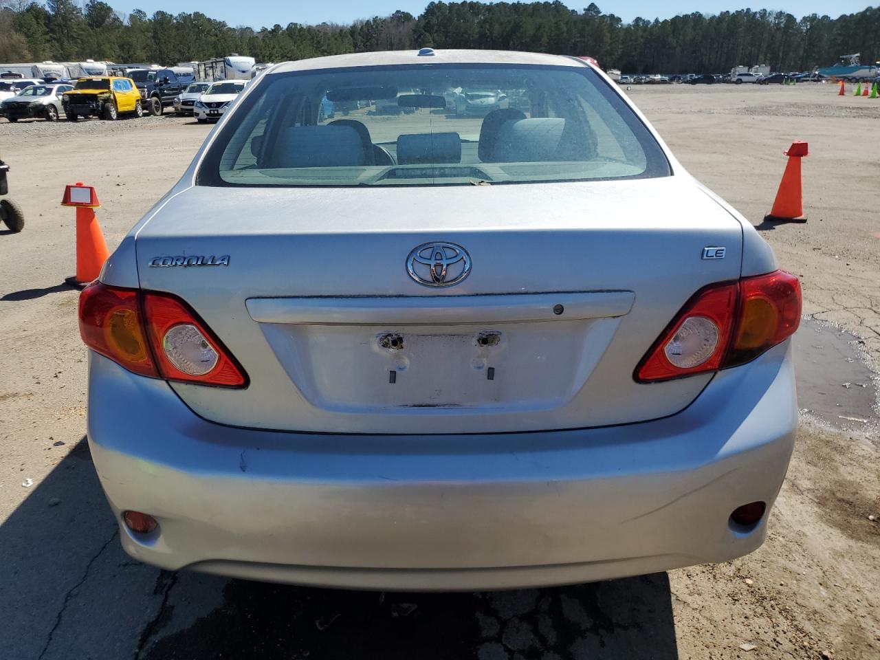 2010 Toyota Corolla VIN 1NXBU4EE7AZ355276 Copart auction photo, front end / side damage thumbnail 6
