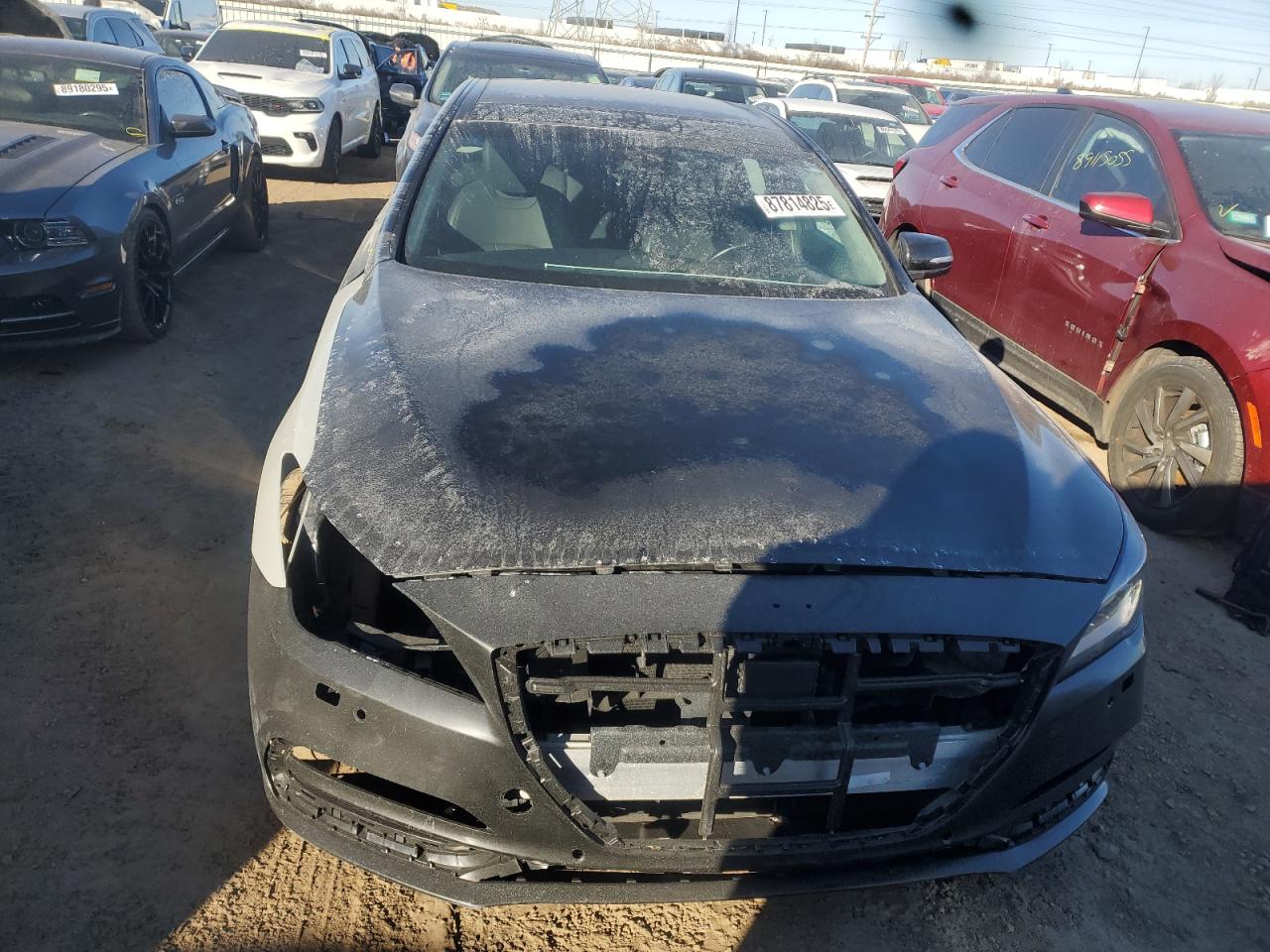 2018 Genesis G80 VIN KMHGN4JE2JU248807 Copart auction photo, front end damage thumbnail 5