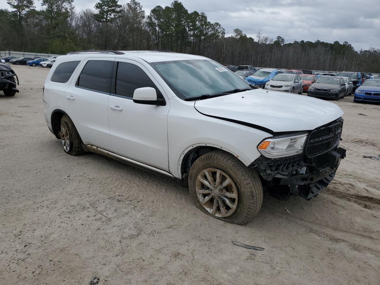 2018 Dodge Durango VIN 1C4RDHAG8JC231900 Copart auction photo, front end damage thumbnail 4