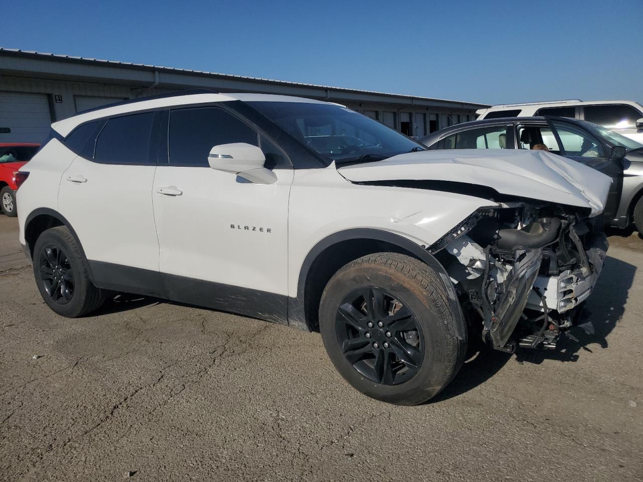 2021 Chevrolet Blazer VIN 3GNKBBRA3MS550521 Copart auction photo, front end damage thumbnail 4