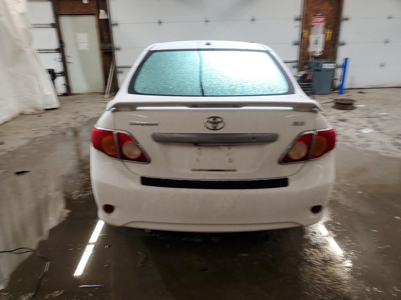2009 Toyota Corolla VIN 2T1BU40E99C155441 Copart auction photo, front end / rear end damage thumbnail 6