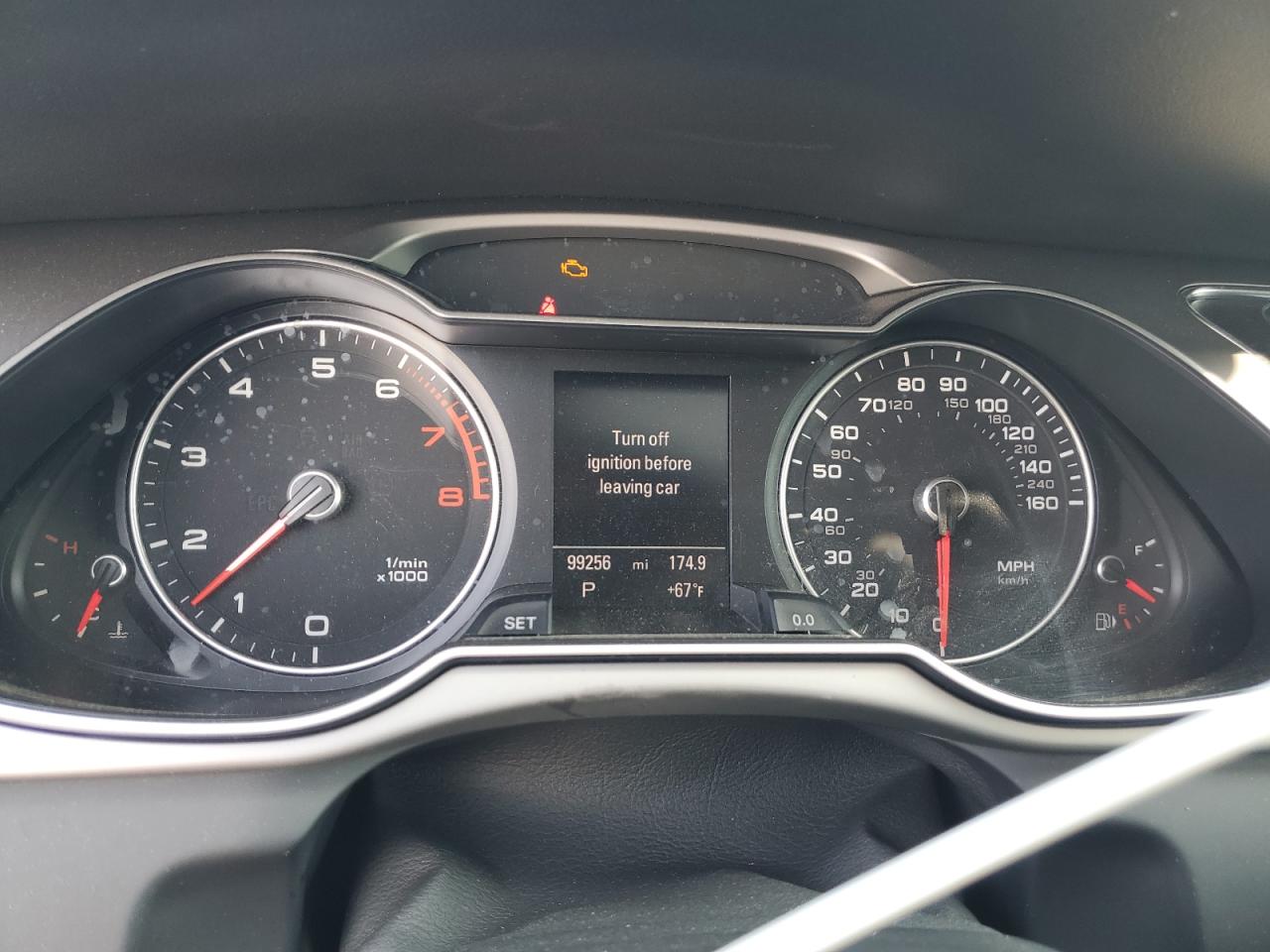 2014 Audi A4 VIN WAUFFAFL8EN037563 Copart auction photo, minor dent/scratches damage thumbnail 9