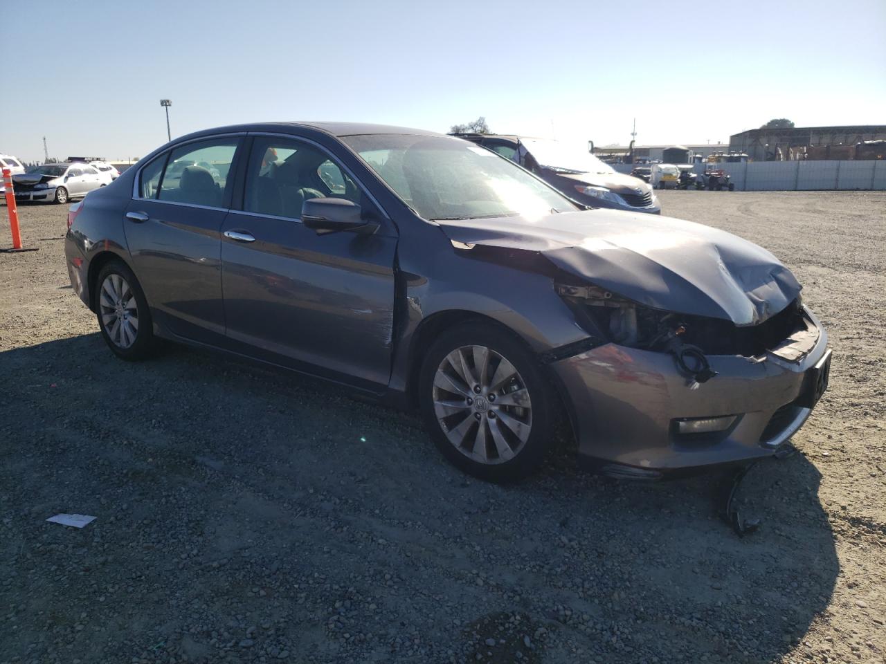 2015 Honda Accord VIN 1HGCR2F76FA208438 Copart auction photo, front end damage thumbnail 4