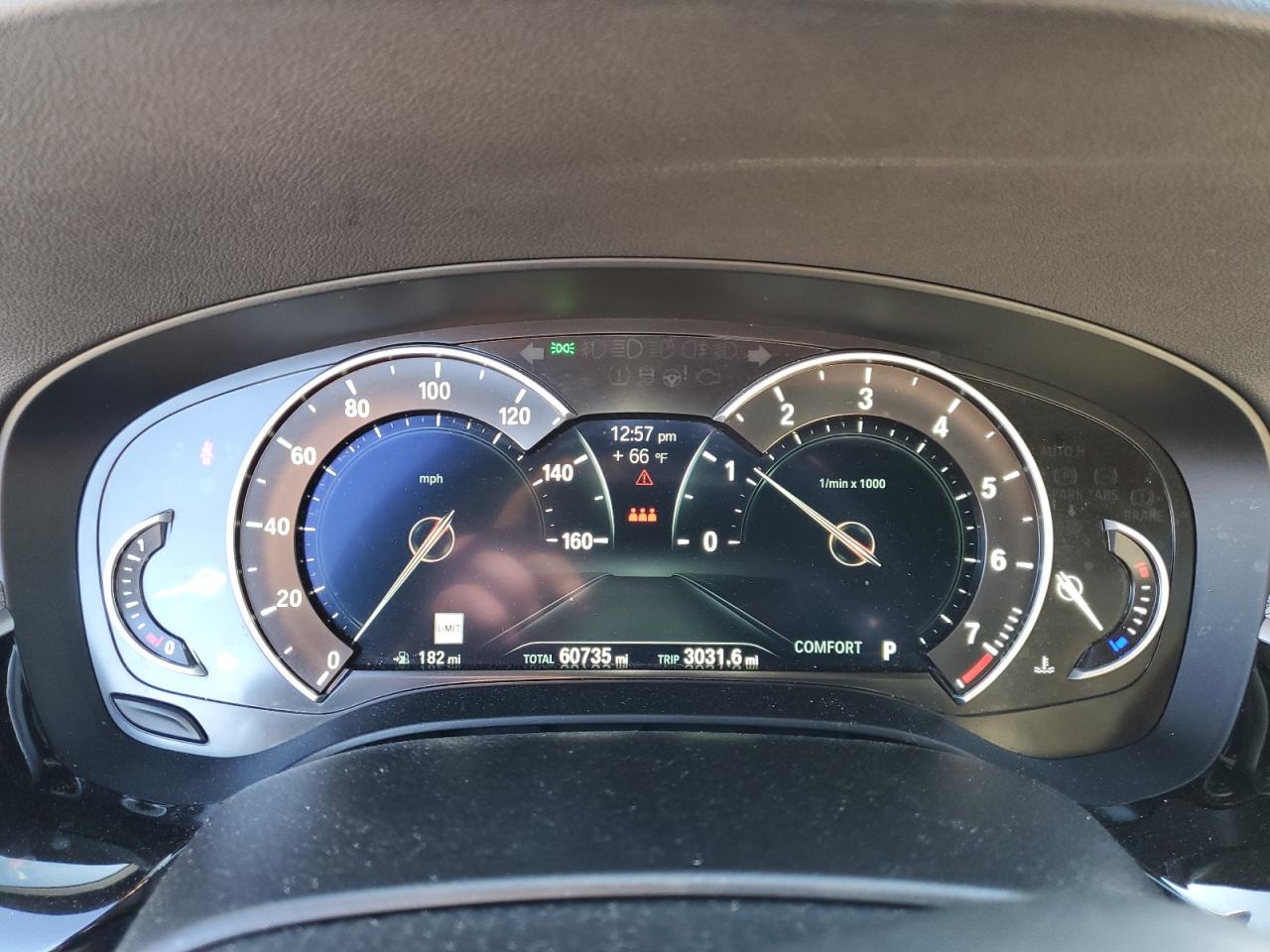 2019 BMW 5er VIN WBAJE7C57KWW20203 Copart auction photo, minor dent/scratches damage thumbnail 9