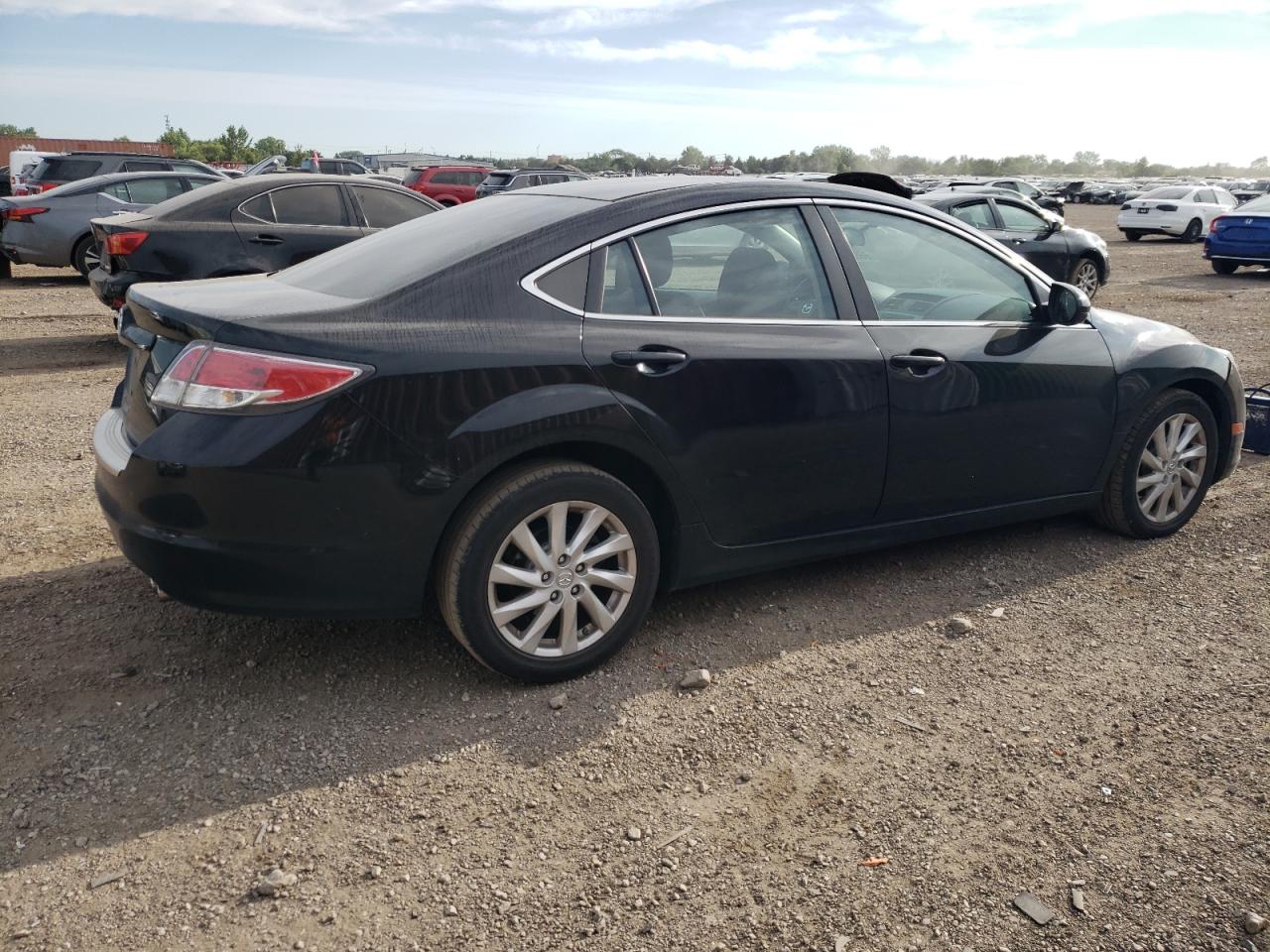 2013 Mazda 6 VIN 1YVHZ8DH0D5M09416 Copart auction photo, front end damage thumbnail 3