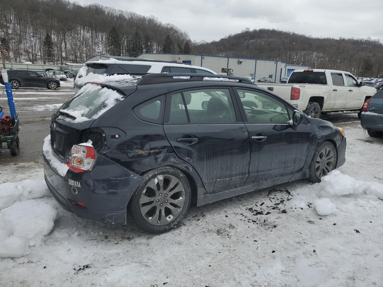 2012 Subaru Impreza VIN JF1GPAR69CH203763 Copart auction photo, all over damage thumbnail 3