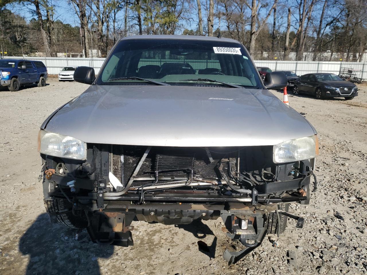 2006 GMC Sierra VIN 2GTEC13Z261266324 Copart auction photo, front end damage thumbnail 5