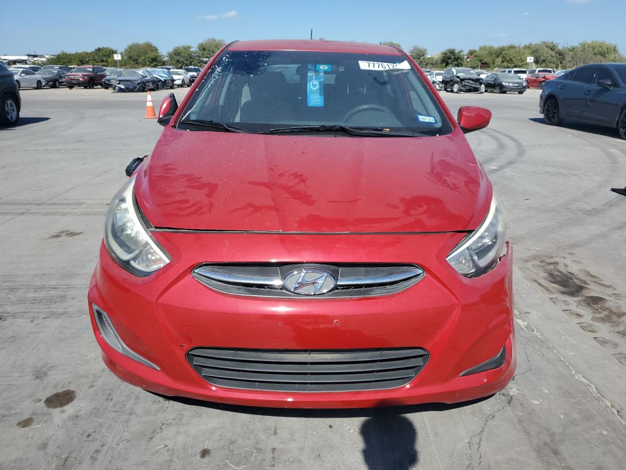 2015 Hyundai Accent VIN KMHCT5AE5FU220923 Copart auction photo, all over damage thumbnail 5