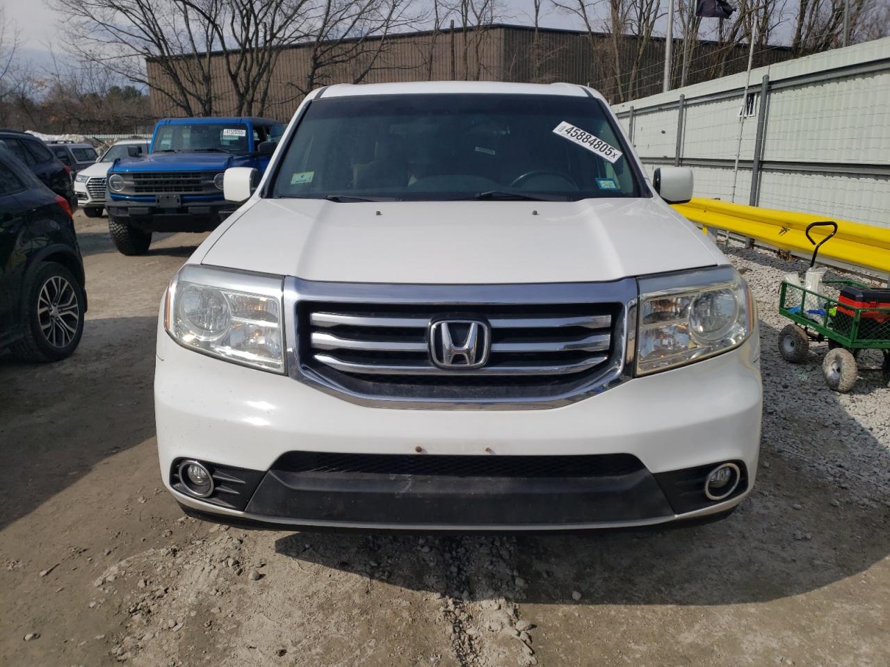 2012 Honda Pilot VIN 5FNYF4H5XCB086223 Copart auction photo, rear end damage thumbnail 5