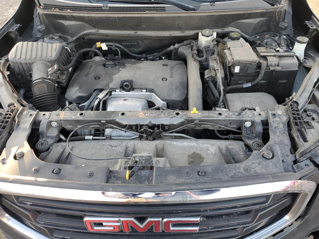 2019 GMC Terrain VIN 3GKALMEX5KL304797 Copart auction photo, all over damage thumbnail 12