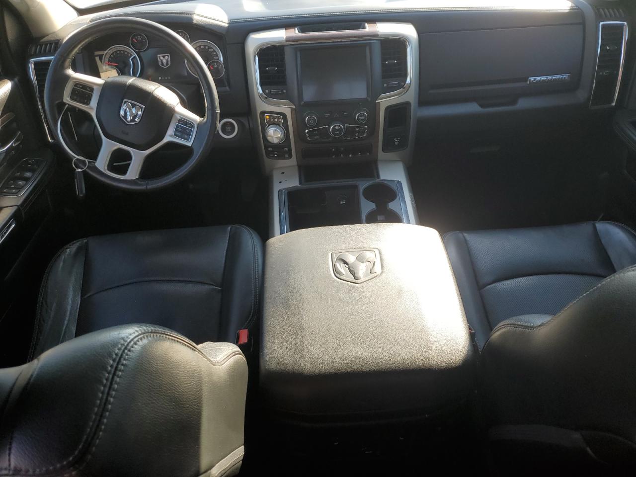 2014 RAM 1500 VIN 1C6RR7NT6ES257899 Copart auction photo, rear end damage thumbnail 8
