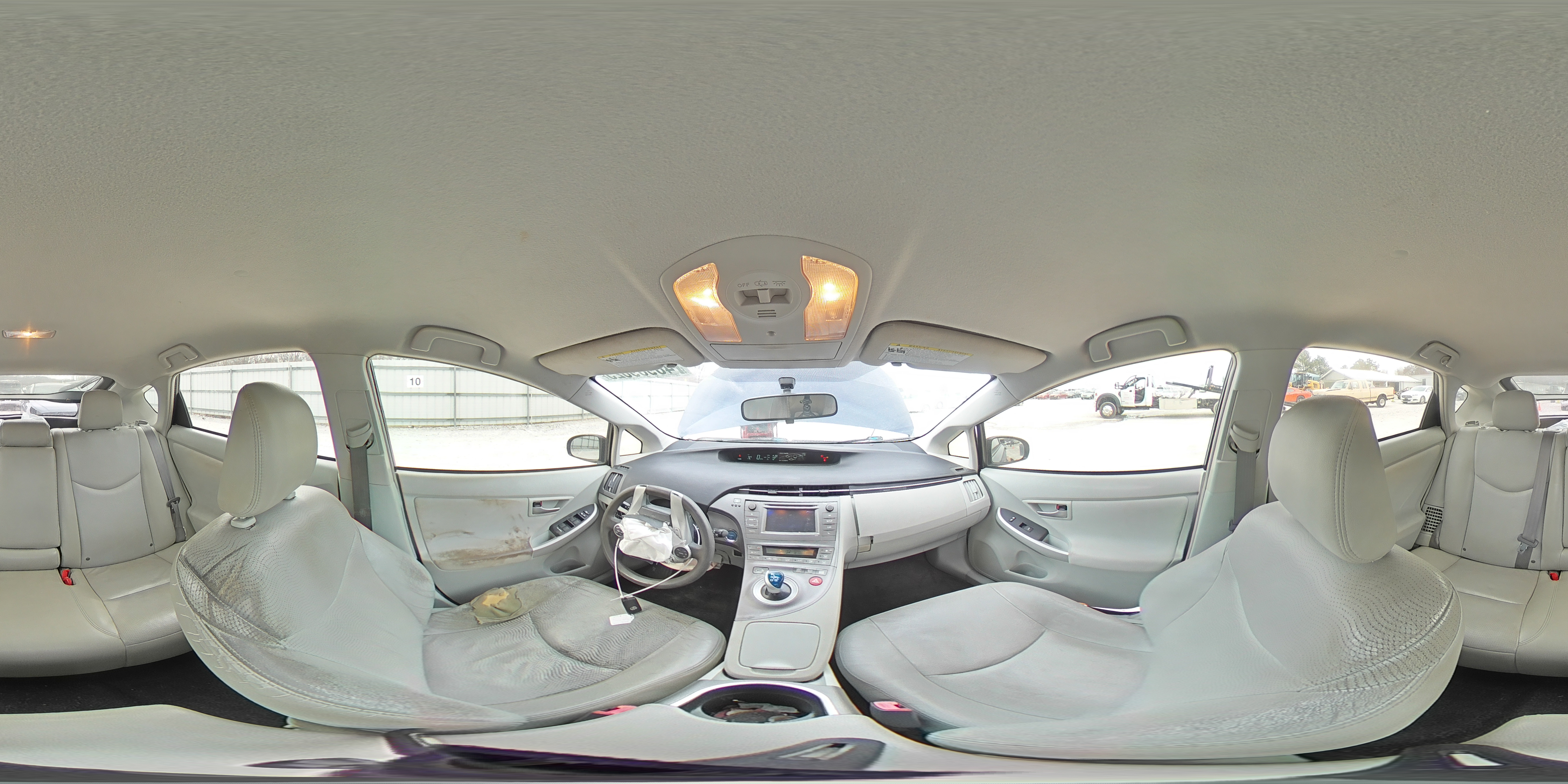 2013 Toyota Prius VIN JTDKN3DU5D0337228 Copart auction photo, front end / side damage thumbnail 13