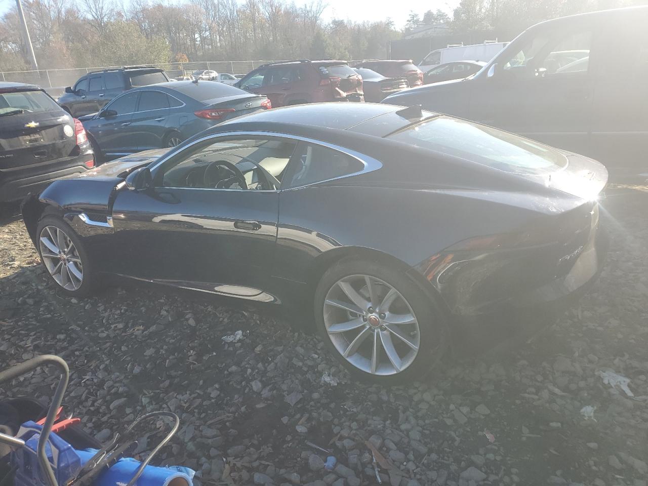 2020 Jaguar F-Type VIN SAJDD1GX9LCK67995 Copart auction photo, front end / undercarriage damage thumbnail 2