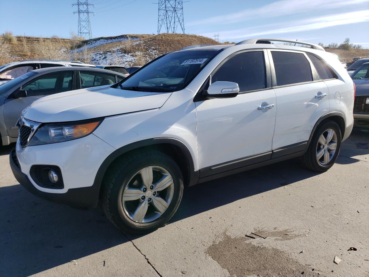 2013 KIA Sorento VIN 5XYKU4A23DG391889