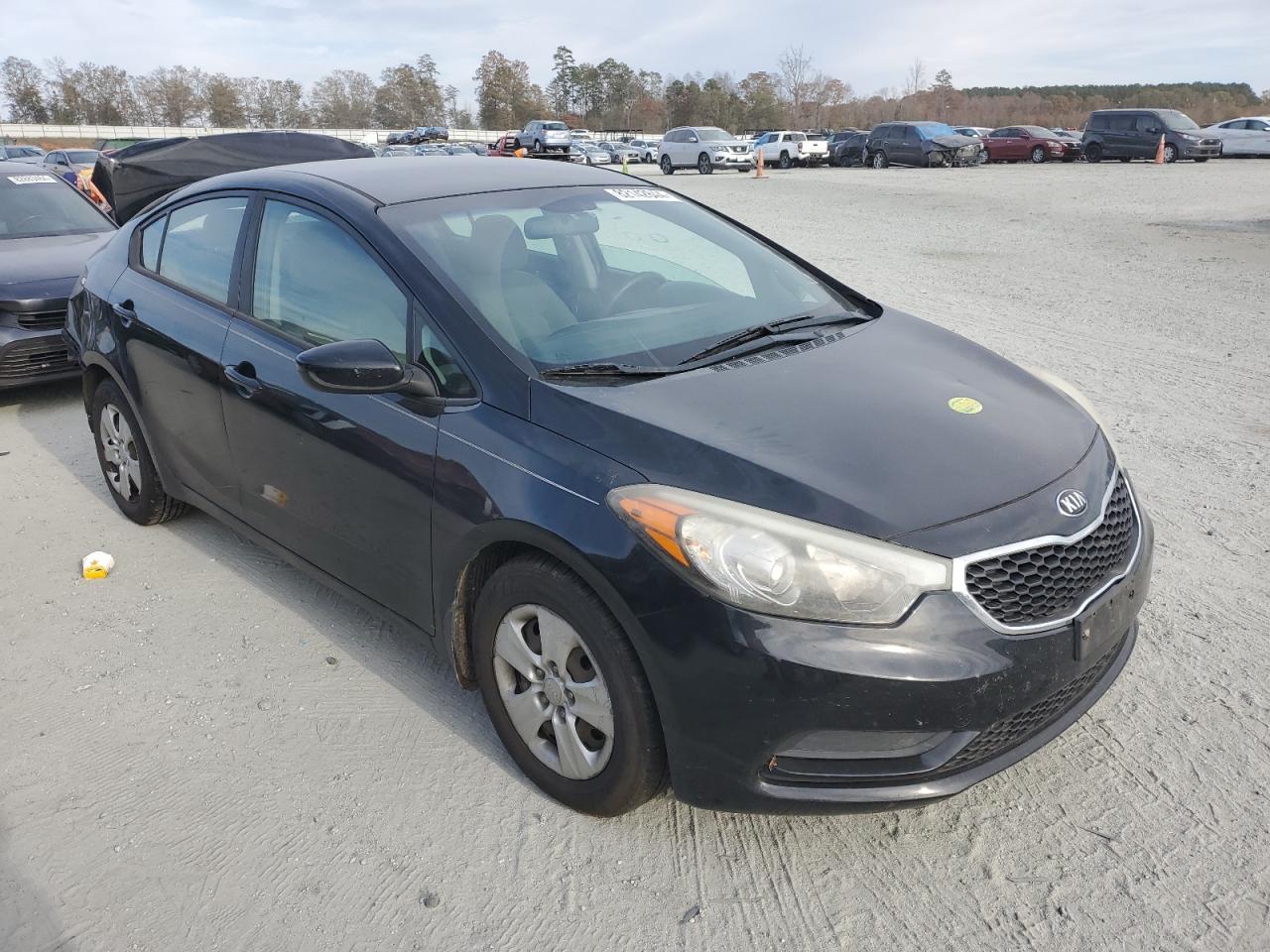 2014 KIA Forte VIN KNAFK4A69E5092151 Copart auction photo, rear end damage thumbnail 4