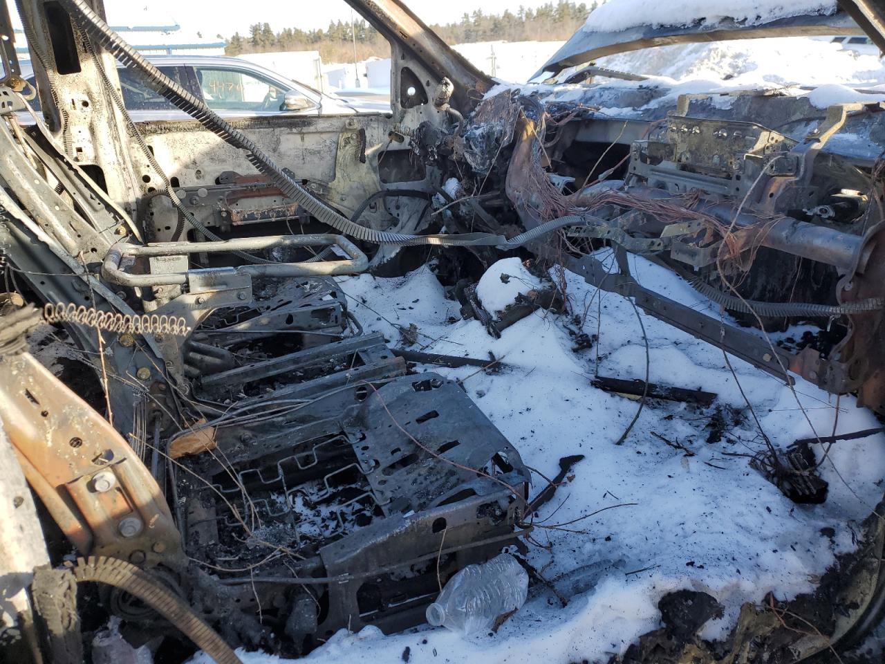 2011 GMC Sierra VIN 1GT22ZCG1BZ431316 Copart auction photo, burn / all over damage thumbnail 7