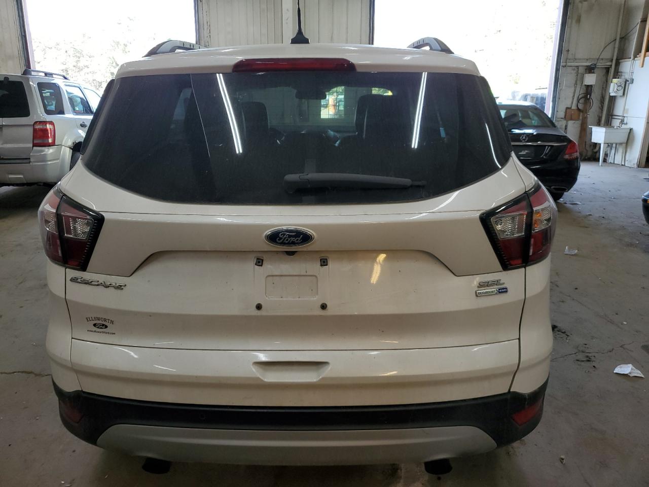 2018 Ford Escape VIN 1FMCU9HD9JUD37253 Copart auction photo, front end damage thumbnail 6