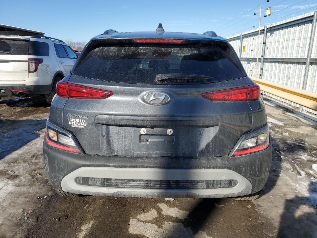 2022 Hyundai Kona VIN KM8K62AB3NU788867 Copart auction photo, front end damage thumbnail 6