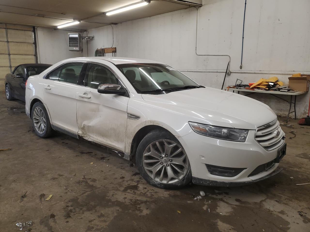 2013 Ford Taurus VIN 1FAHP2F97DG154191 Copart auction photo, front end / side damage thumbnail 4