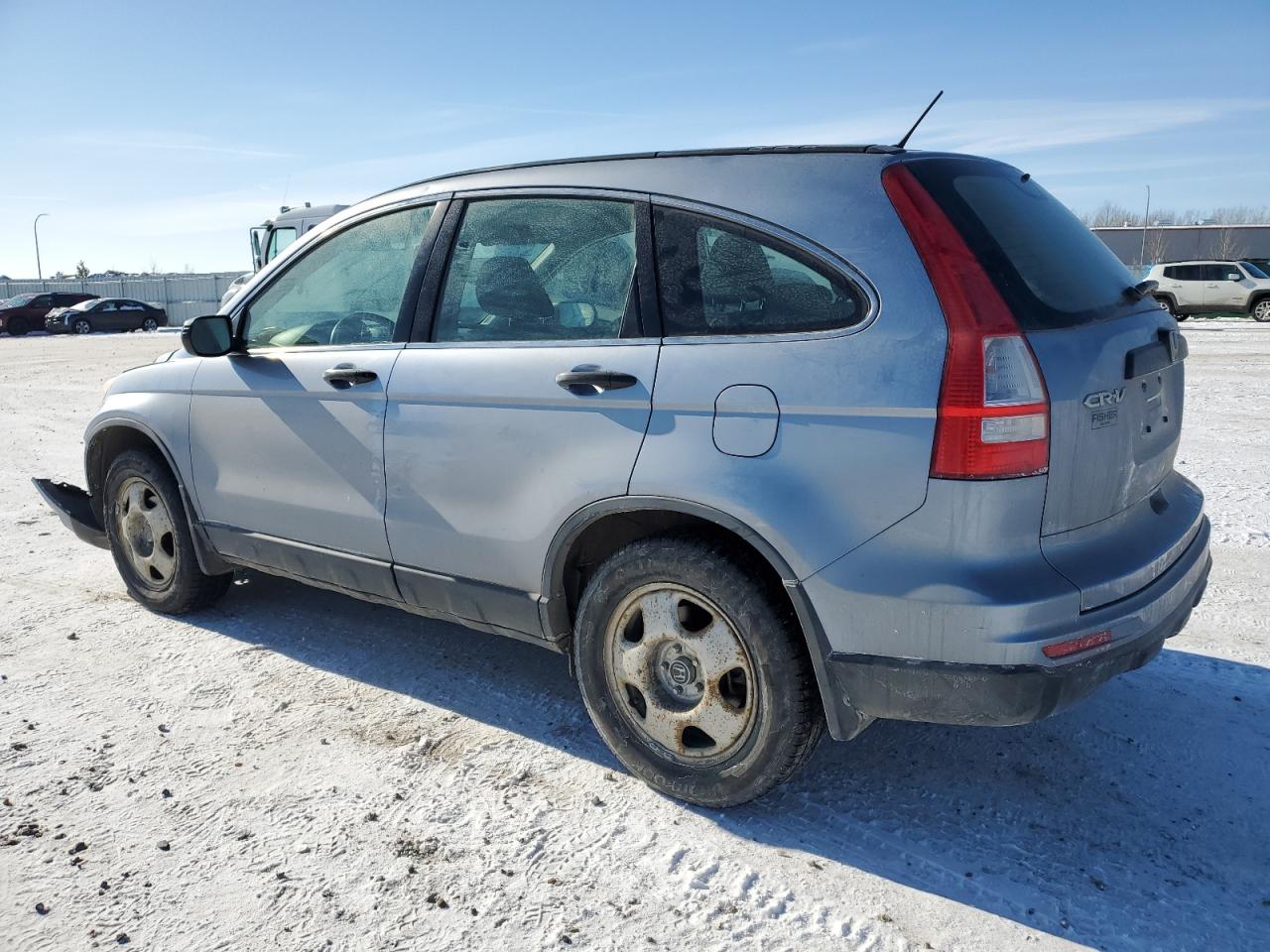 2010 Honda CR-V VIN JHLRE4H30AC001585 Copart auction photo, front end damage thumbnail 2