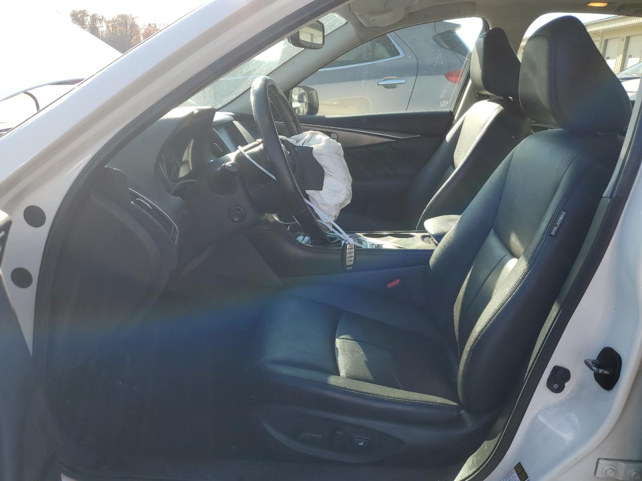 2016 Infiniti Q50 VIN JN1EV7AP8GM302332 Copart auction photo, front end / minor dent/scratches damage thumbnail 7