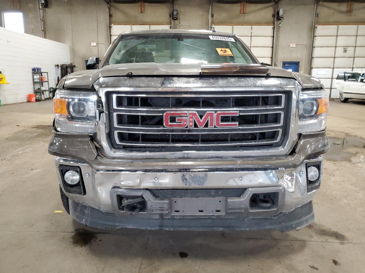 2014 GMC Sierra VIN 3GTU2VEC4EG500533 Copart auction photo, side / front end damage thumbnail 5