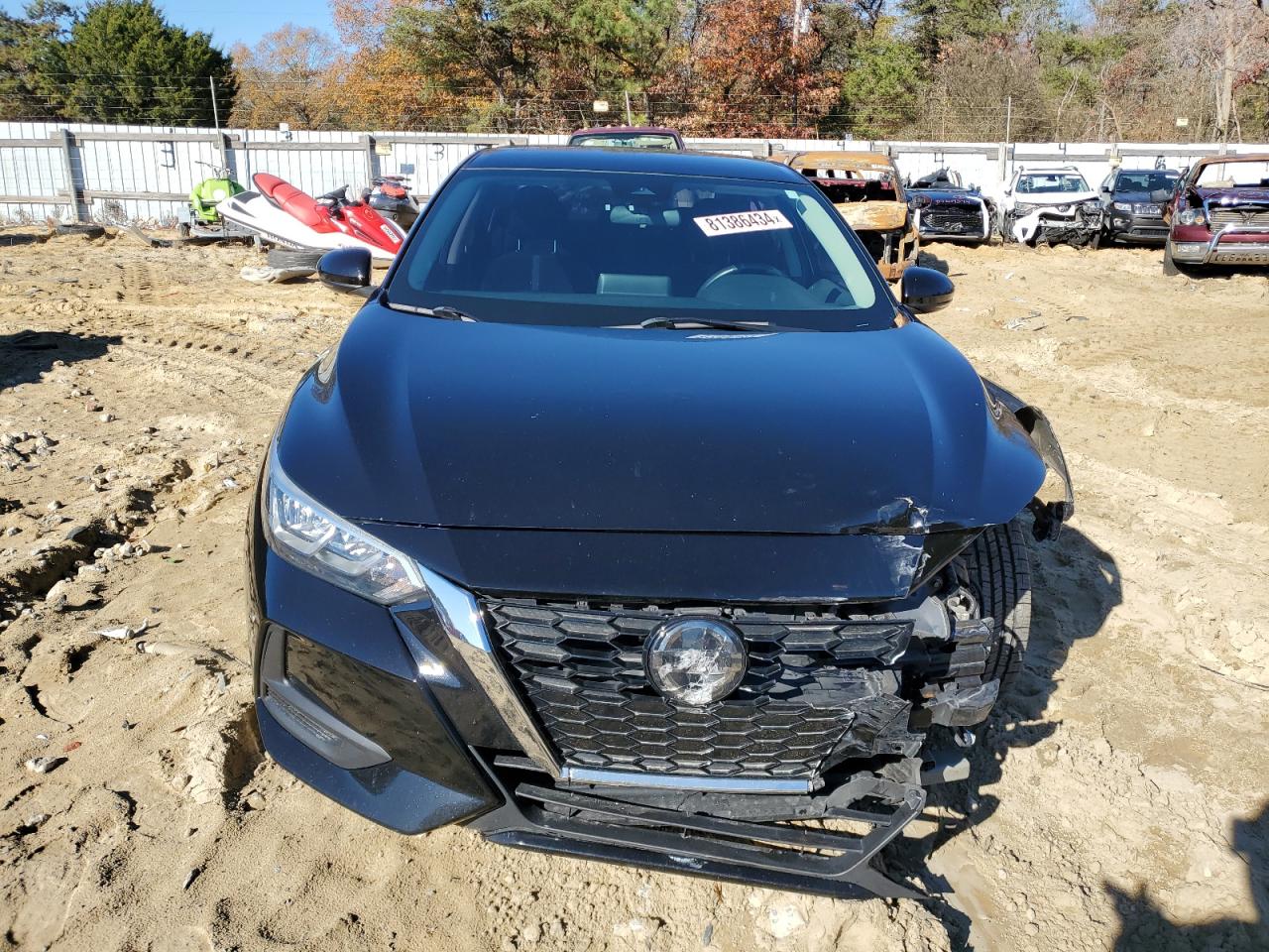 2020 Nissan Sentra VIN 3N1AB8CV3LY304912 Copart auction photo, front end / minor dent/scratches damage thumbnail 5