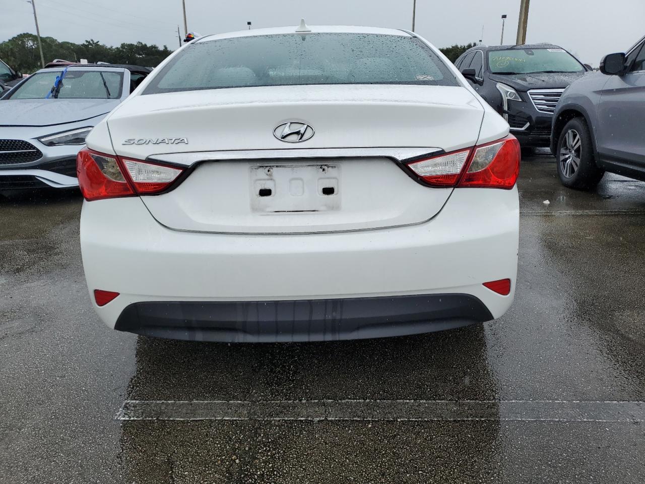 2014 Hyundai Sonata VIN 5NPEB4AC3EH873395 Copart auction photo, water/flood damage thumbnail 6