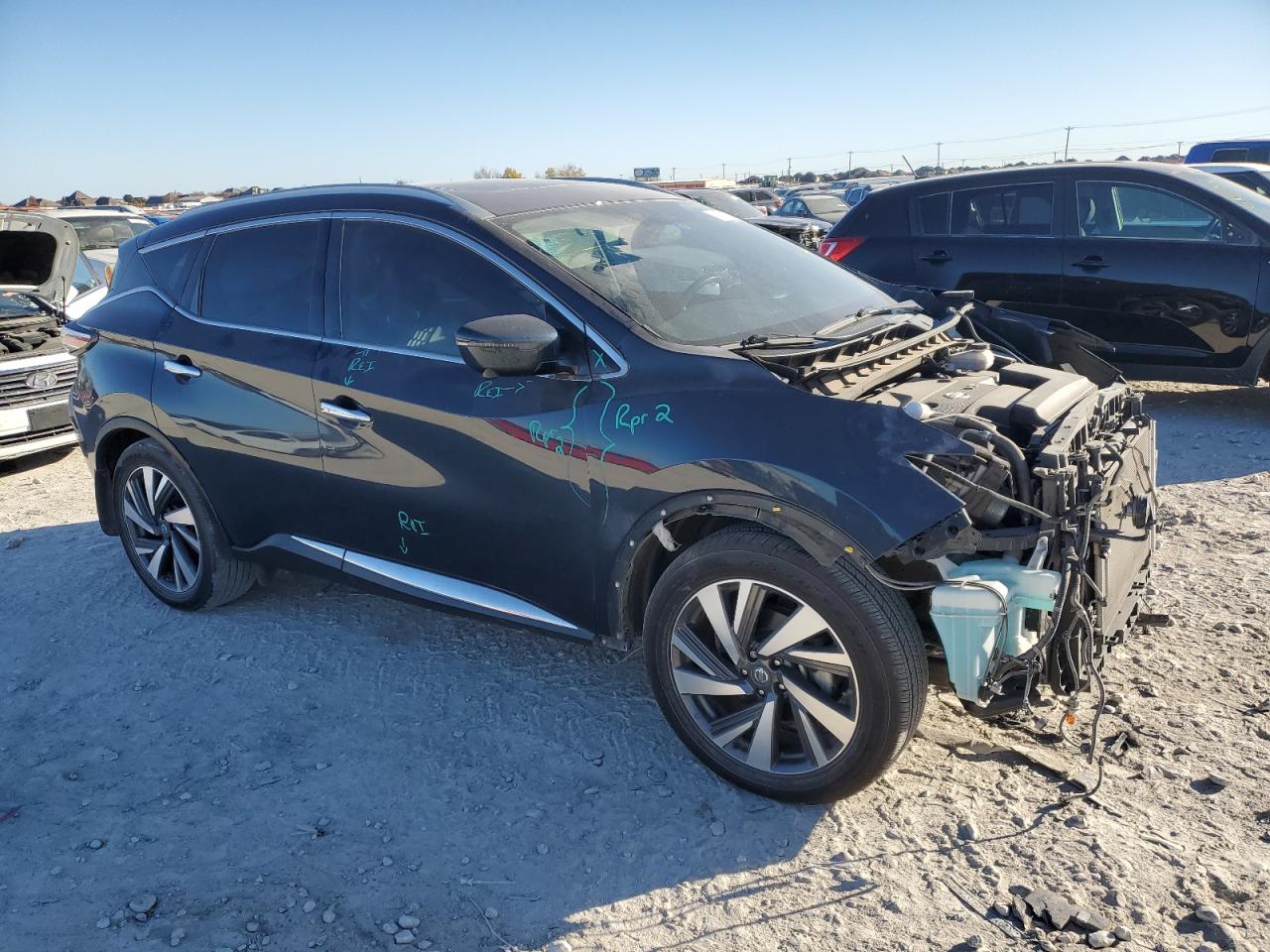 2018 Nissan Murano VIN 5N1AZ2MG8JN203103 Copart auction photo, all over damage thumbnail 4