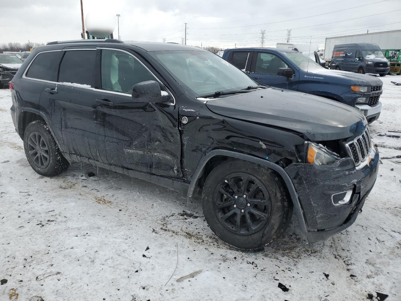 2021 Jeep Grand Cherokee VIN 1C4RJFAG2MC528212 Copart auction photo, front end / undercarriage damage thumbnail 4
