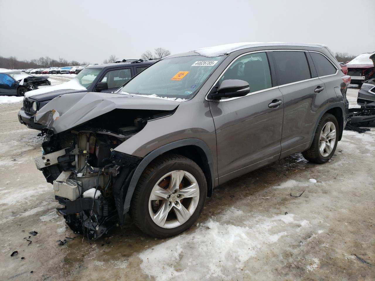 2014 Toyota Highlander VIN 5TDDKRFH1ES006617