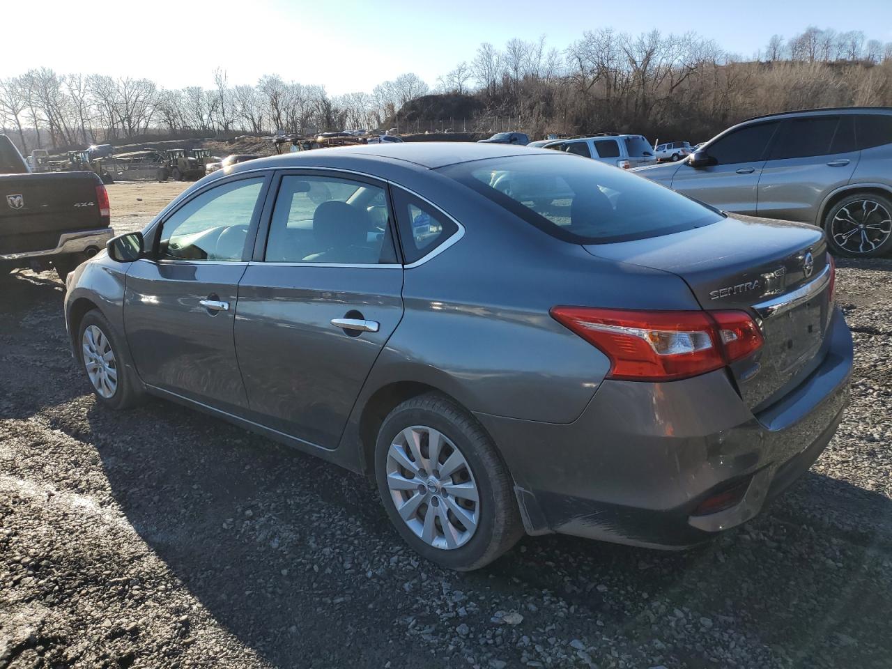 2019 Nissan Sentra VIN 3N1AB7AP9KY348202 Copart auction photo, rear end / front end damage thumbnail 2