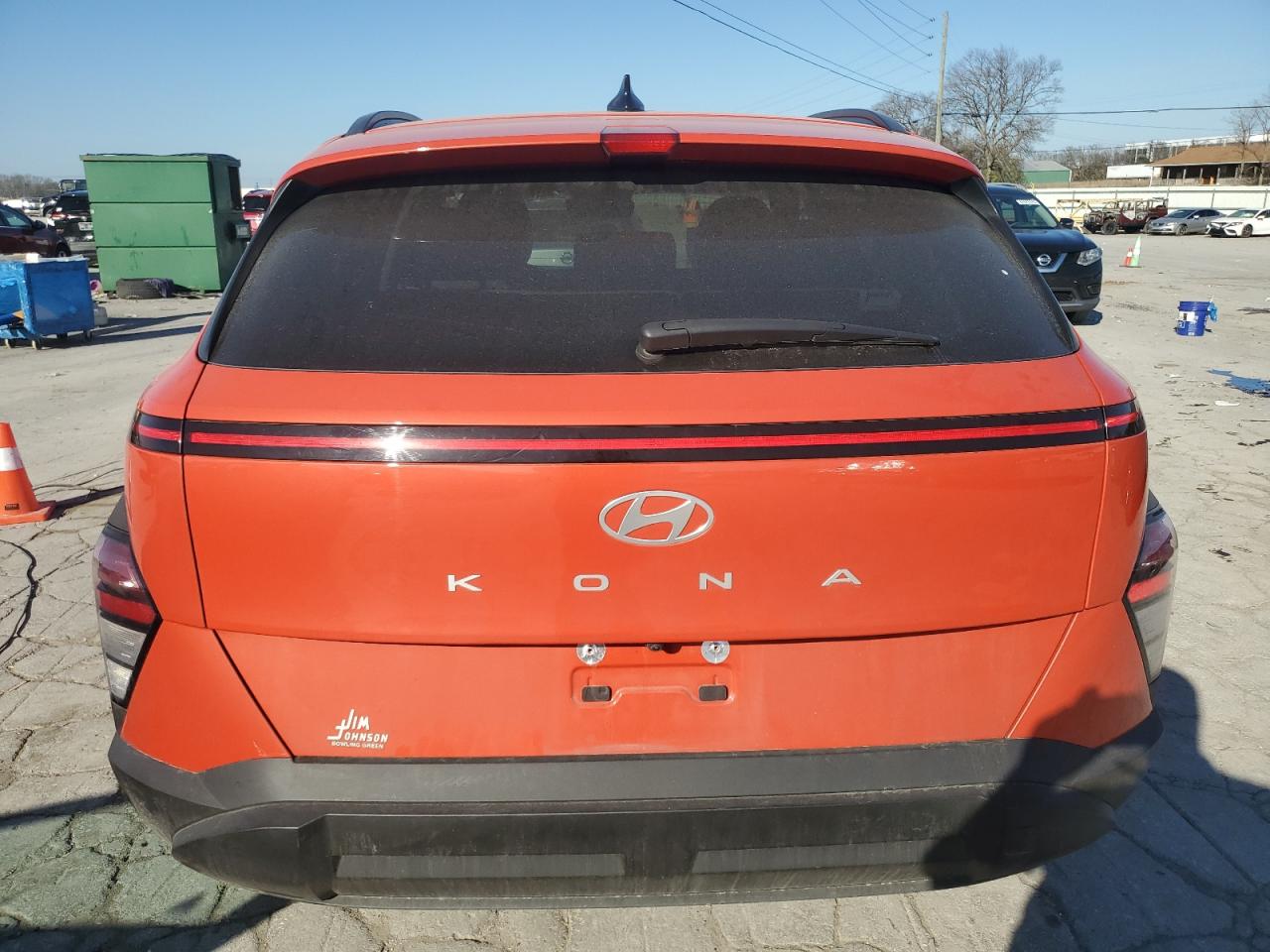 2024 Hyundai Kona VIN KM8HB3AB4RU068088 Copart auction photo, front end damage thumbnail 6
