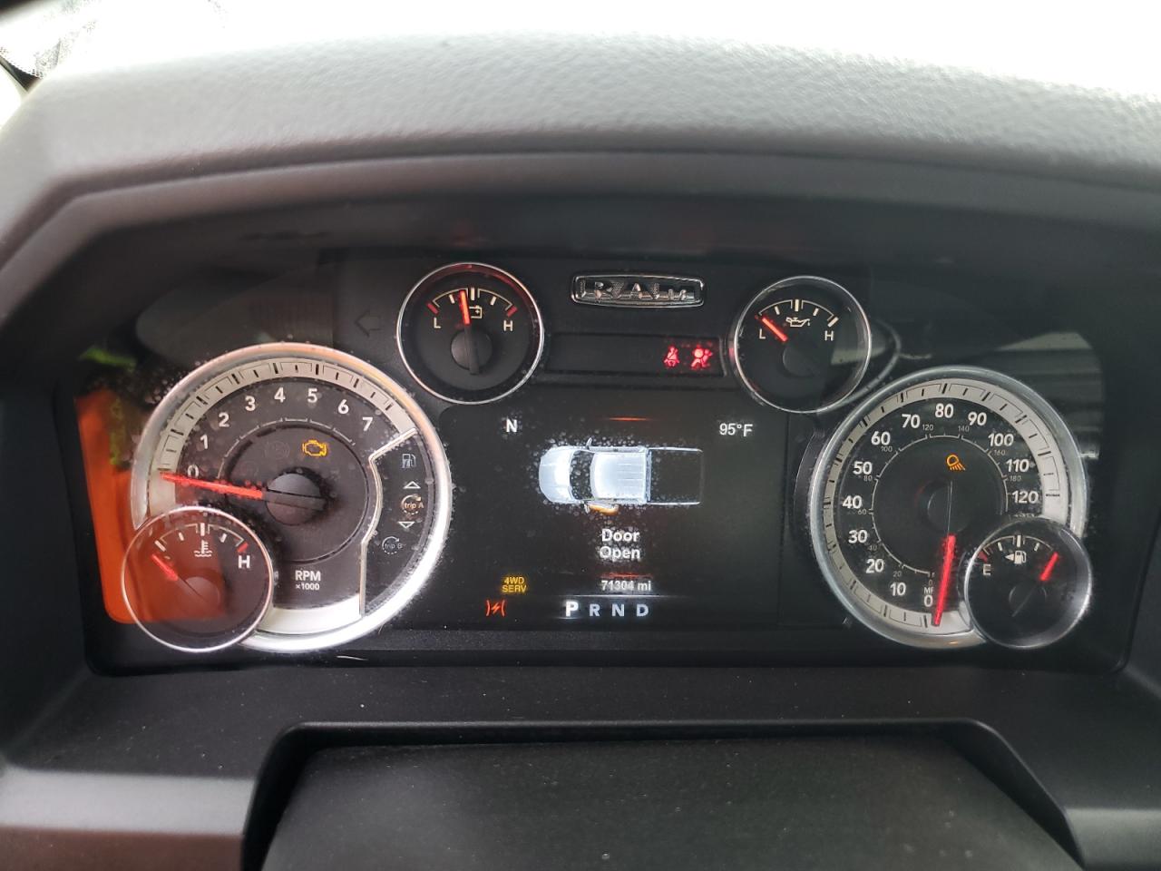 2018 RAM 1500 VIN 1C6RR7LG0JS110705 Copart auction photo, water/flood damage thumbnail 9