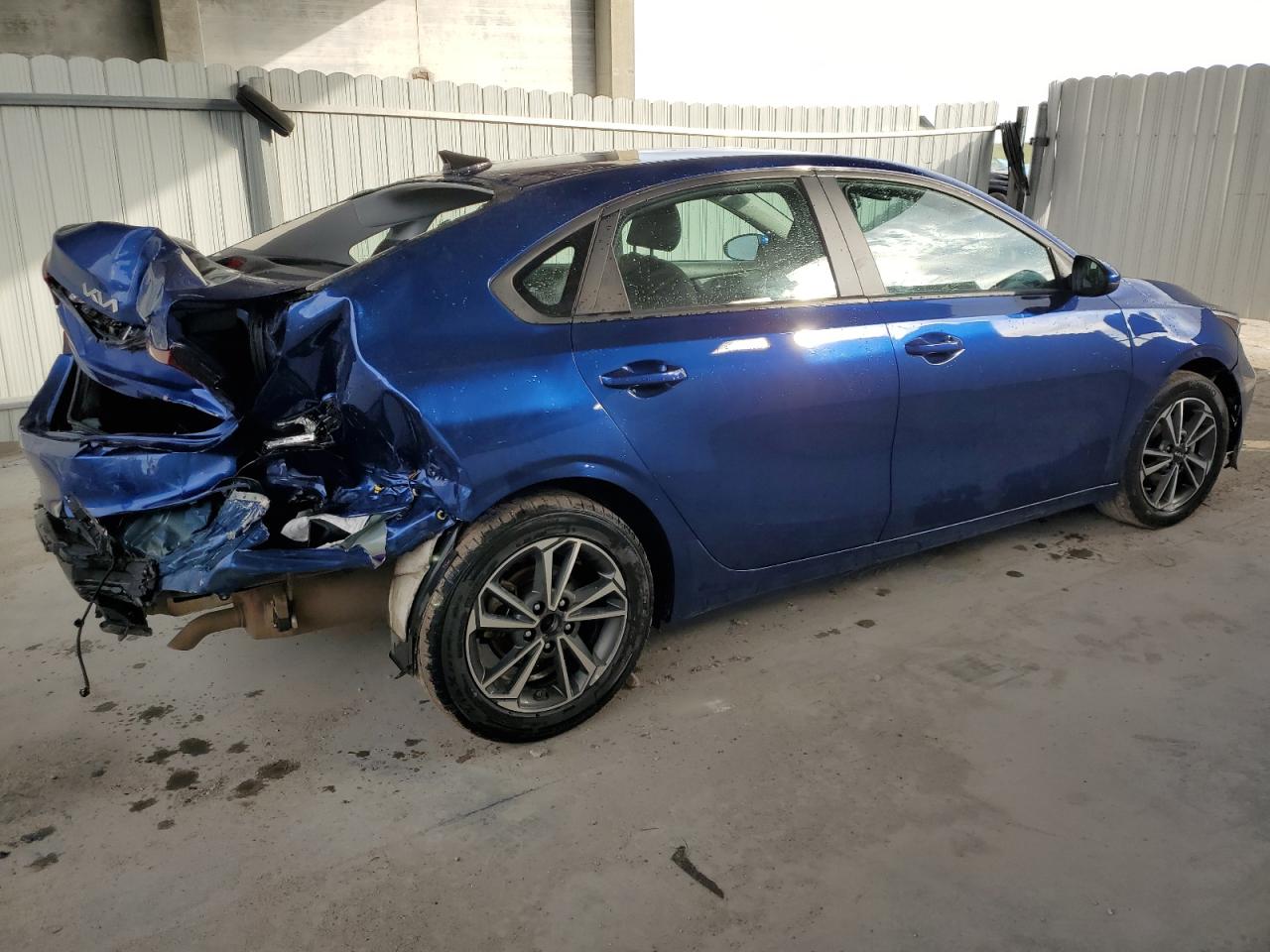 2023 KIA Forte VIN 3KPF24AD5PE626707 Copart auction photo, rear end / frame damage damage thumbnail 3