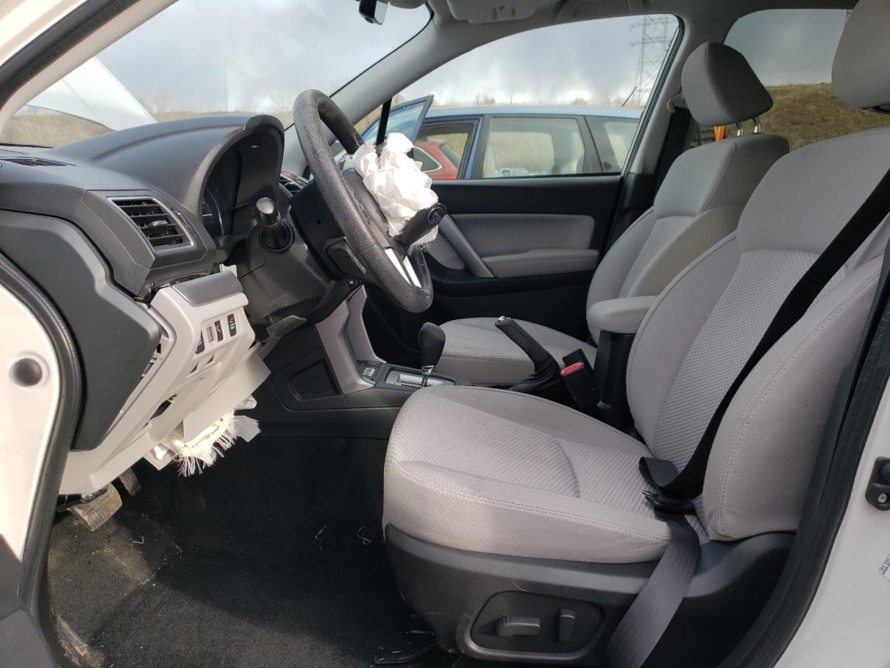 2017 Subaru Forester VIN JF2SJAGC6HH499798 Copart auction photo, front end / side damage thumbnail 7