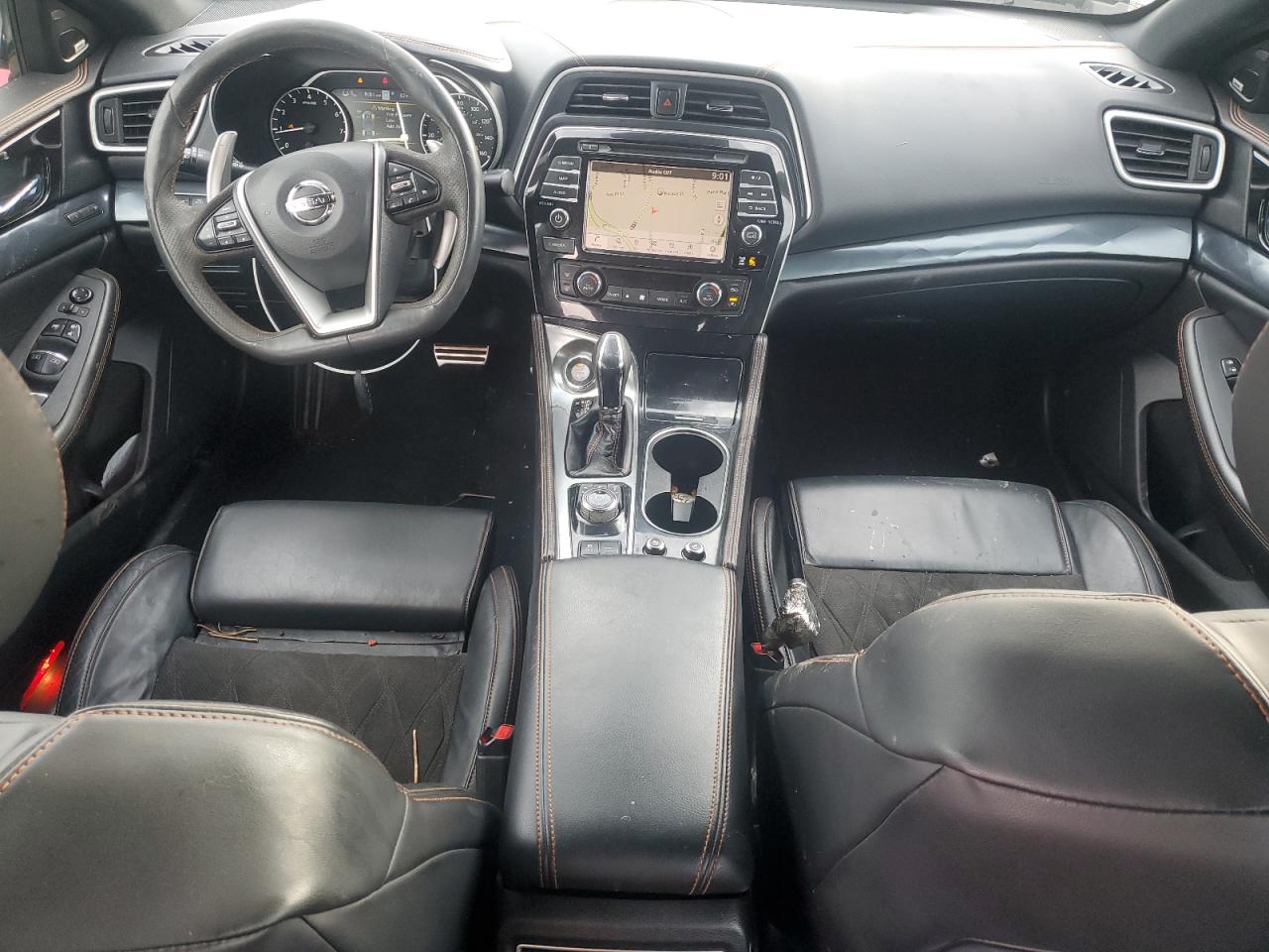 2020 Nissan Maxima VIN 1N4AA6EV2LC379293 Copart auction photo, front end / side damage thumbnail 8