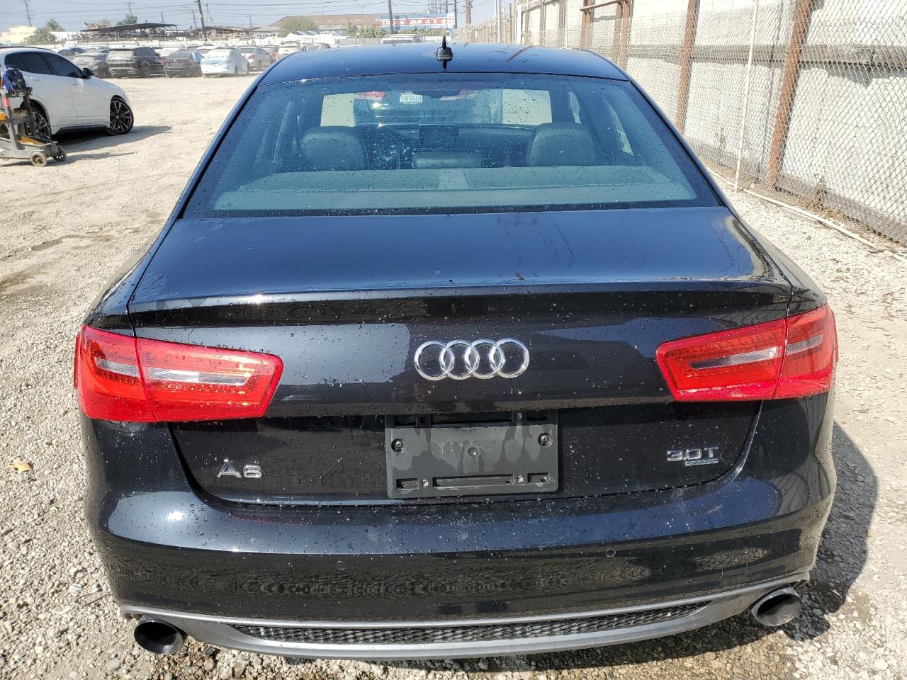 2014 Audi A6 VIN WAUHGAFC9EN057648 Copart auction photo, front end damage thumbnail 6