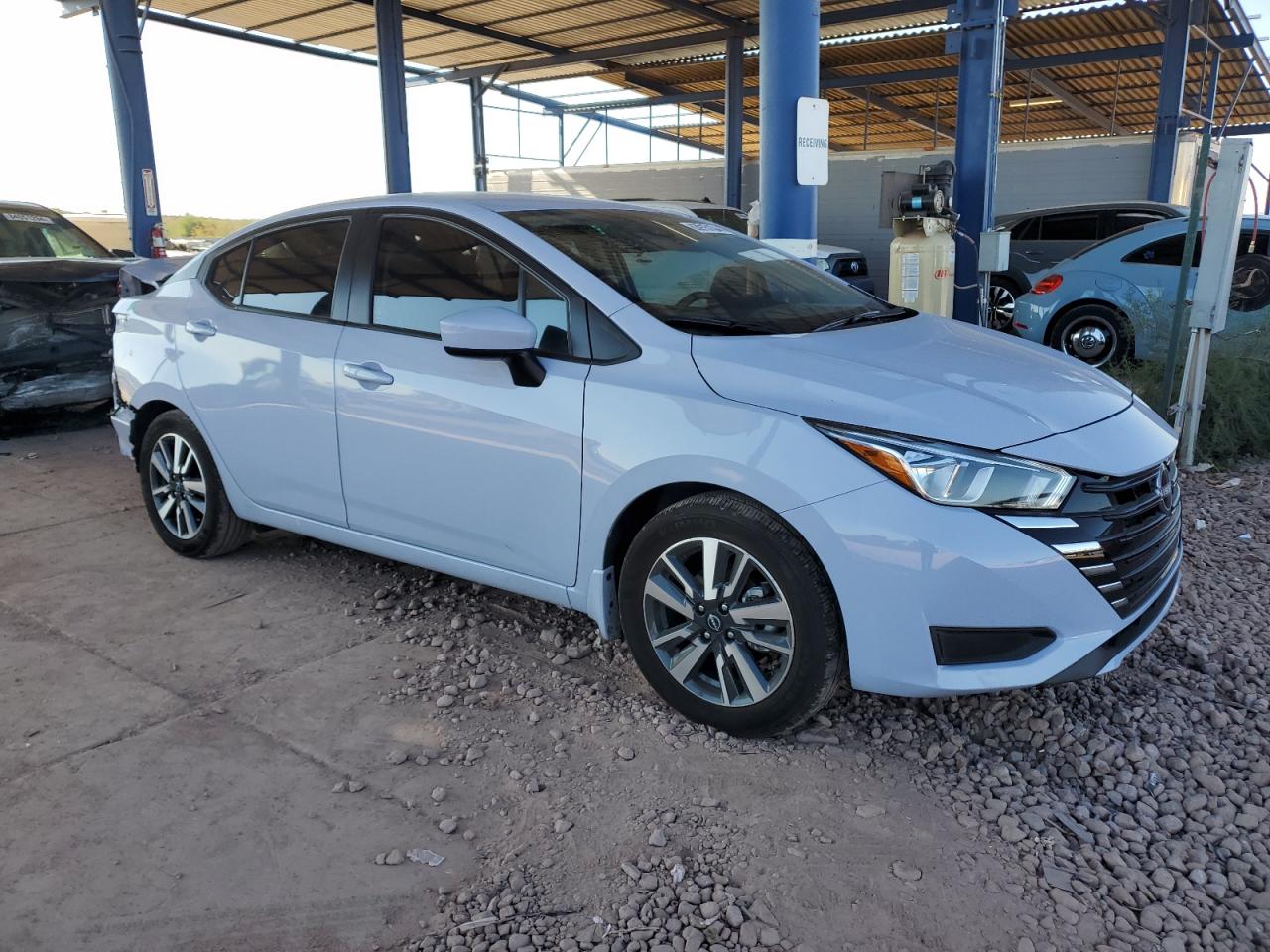 2024 Nissan Versa VIN 3N1CN8EV9RL917099 Copart auction photo, rear end / side damage thumbnail 4