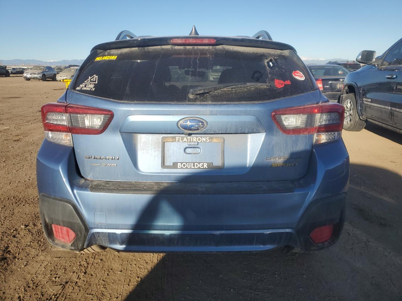 2023 Subaru XV VIN JF2GTHRC8PH230383 Copart auction photo, front end / side damage thumbnail 6