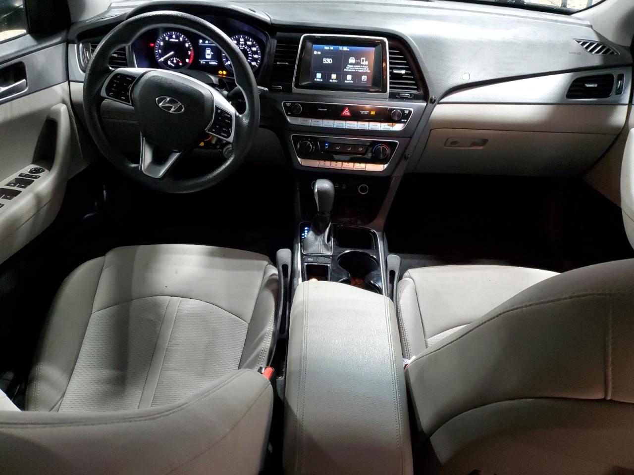 2019 Hyundai Sonata VIN 5NPE24AF8KH730061 Copart auction photo, vandalism / front end damage thumbnail 8