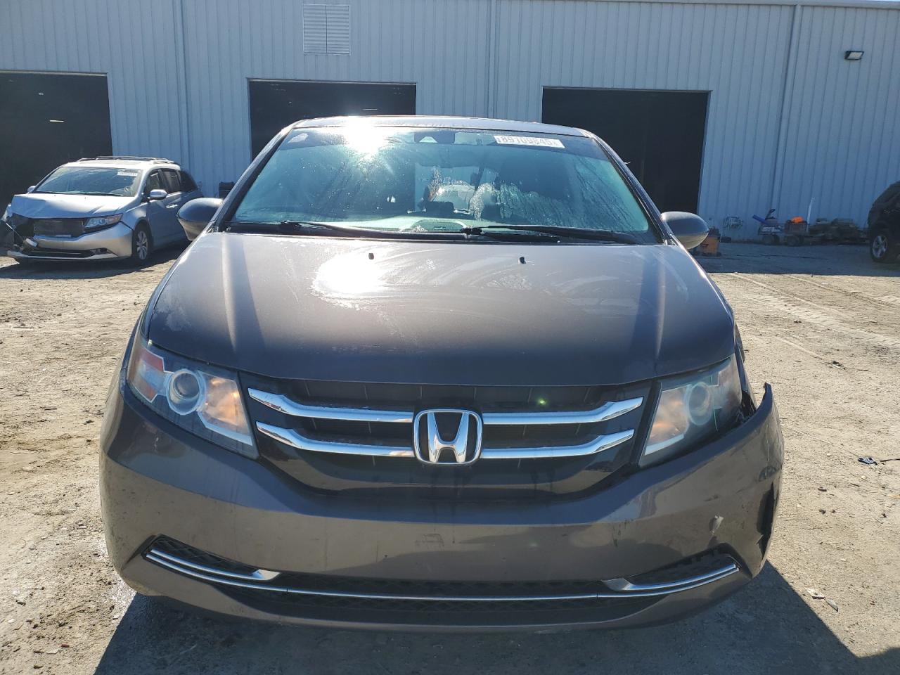 2016 Honda Odyssey VIN 5FNRL5H6XGB022068 Copart auction photo, rear end / front end damage thumbnail 5