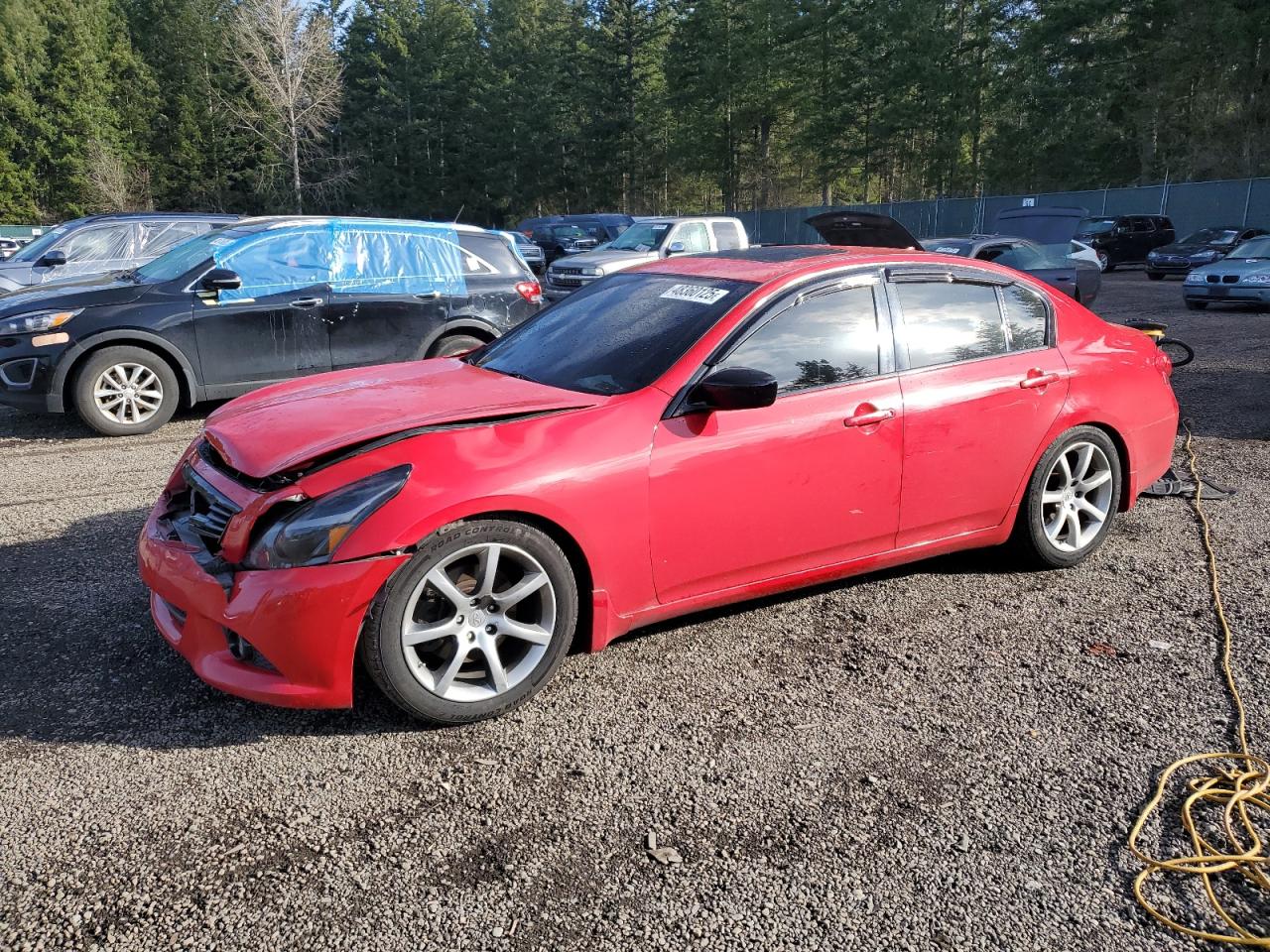 2013 Infiniti G VIN JN1CV6AR4DM352515