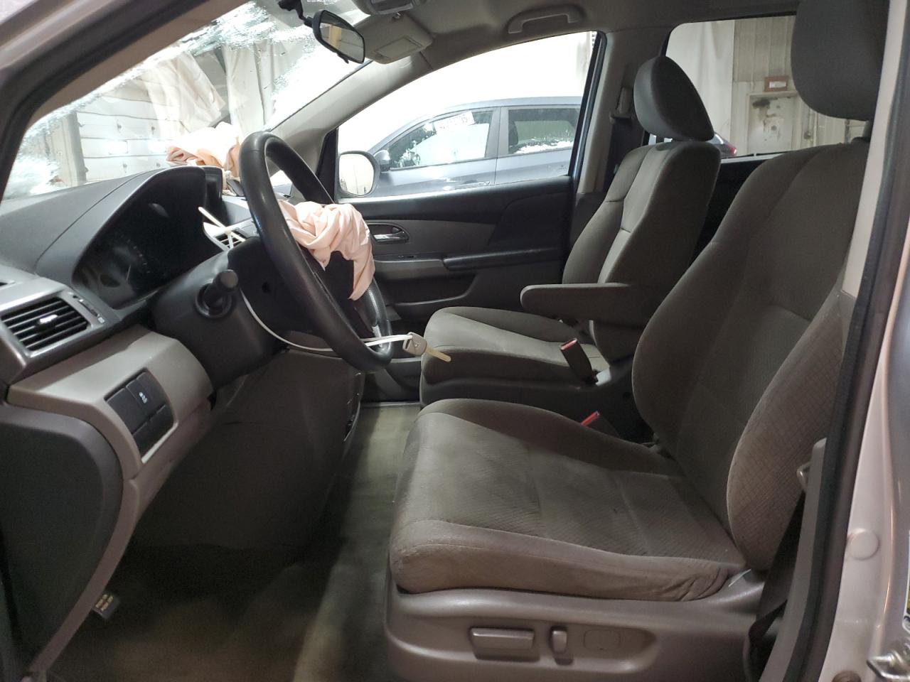 2014 Honda Odyssey VIN 5FNRL5H22EB056967 Copart auction photo, front end / side damage thumbnail 7