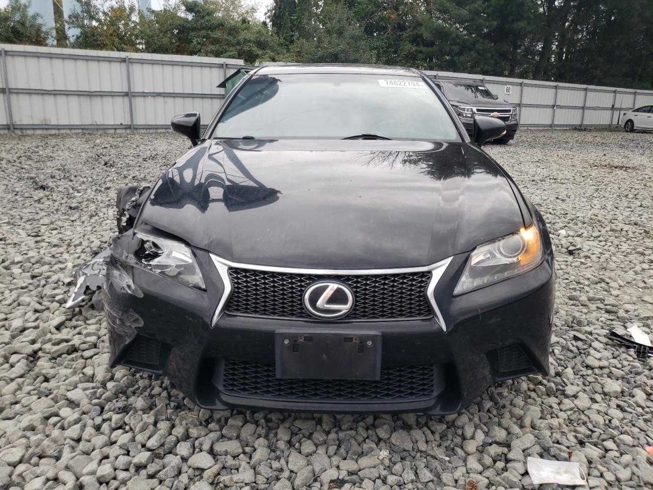 2015 Lexus GS VIN JTHCE1BL5FA006499 Copart auction photo, front end / side damage thumbnail 5