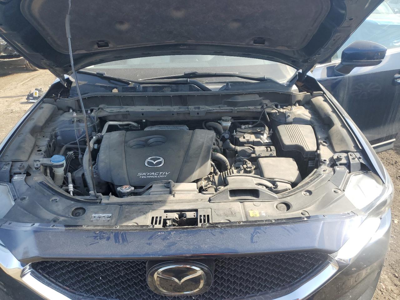 2017 Mazda CX-5 VIN JM3KFBDL3H0154518 Copart auction photo, side damage thumbnail 12