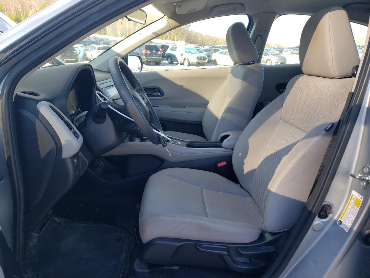 2017 Honda HR-V VIN 3CZRU6H30HM715585 Copart auction photo, front end / rear end damage thumbnail 7