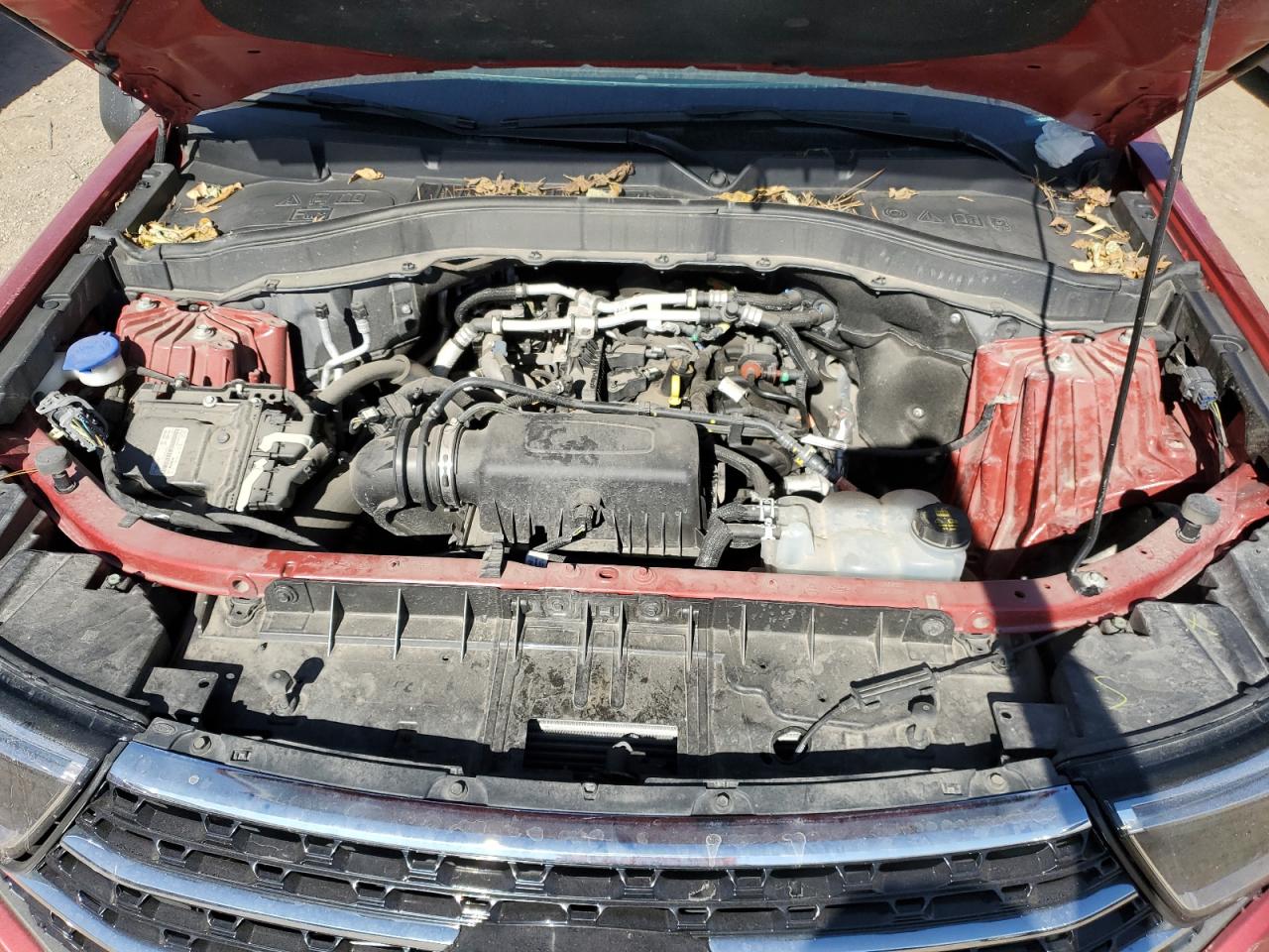 2021 Ford Explorer VIN 1FMSK8DH1MGA14483 Copart auction photo, all over damage thumbnail 12
