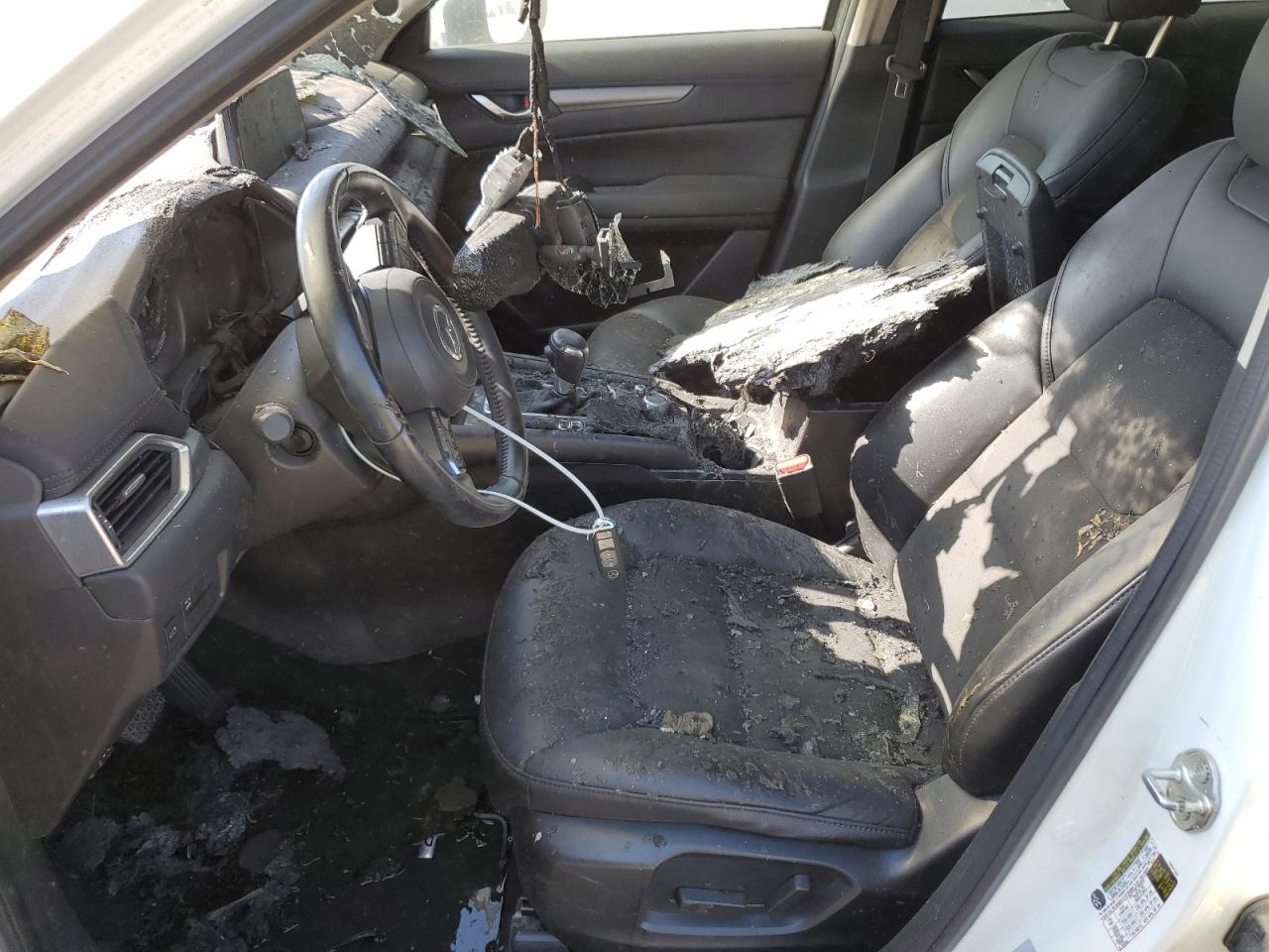 2017 Mazda CX-5 VIN JM3KFBCL9H0156839 Copart auction photo, burn - engine / burn - interior damage thumbnail 7