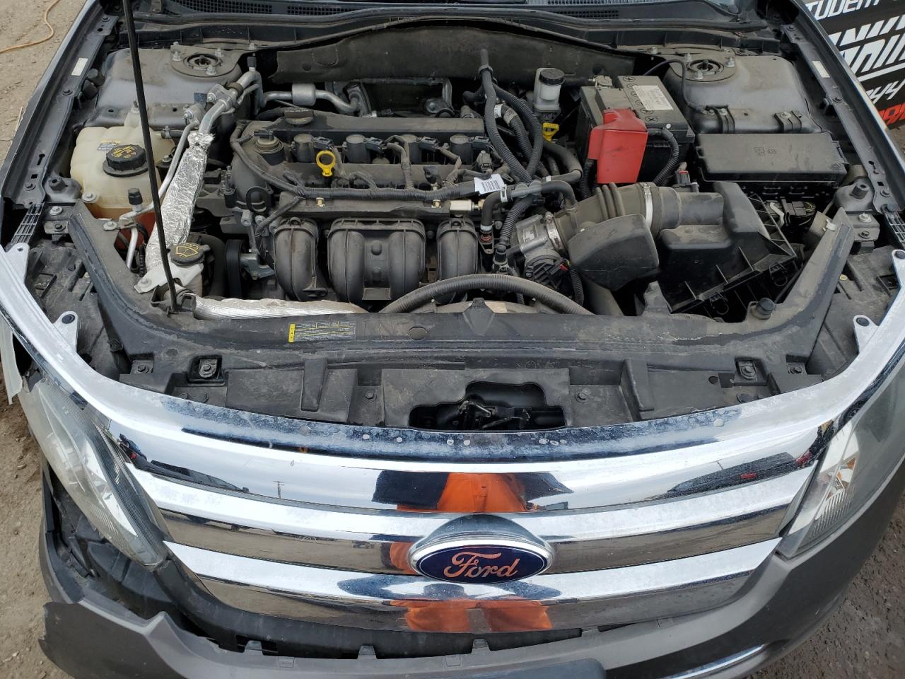 2012 Ford Fusion VIN 3FAHP0HA6CR219275 Copart auction photo, front end damage thumbnail 11